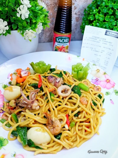 Resep Mie Goreng Seafood Ala Saori Dapur Umami