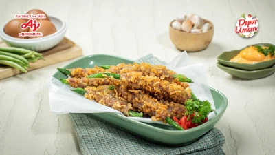 Buncis Kornet Goreng