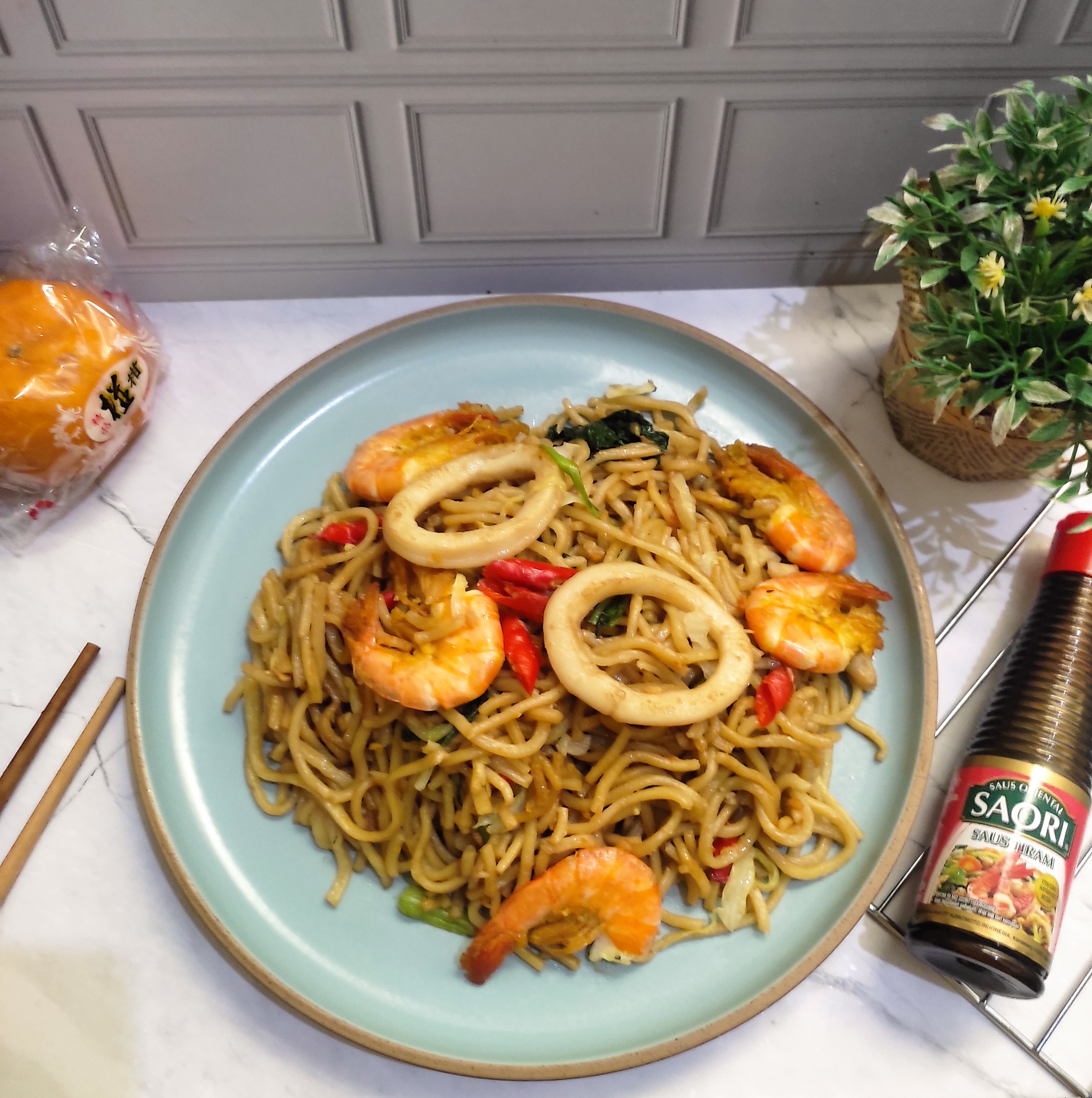 Resep Mi Goreng Seafood Ala Saori Dapur Umami