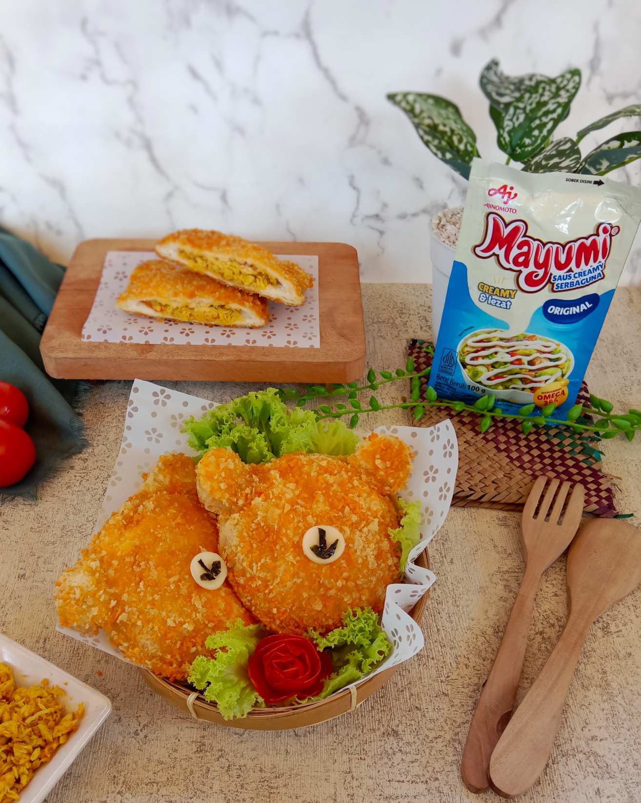 Resep Roti goreng isi Ayam Sisit Mayumi - Dapur Umami